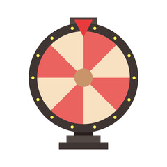 Roulette icon vector illustration