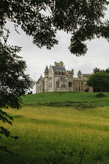 Fototapeta na wymiar Chateau D'Abadie. Castle in Hendaye, France.