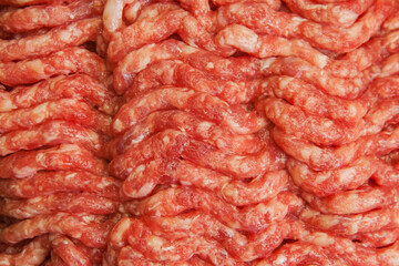 Fresh minced meat for the whole frame