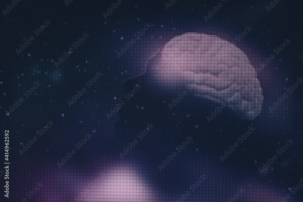 Aufkleber universe within. human inside the universe. the concept on scientific and philosophical topics. macr