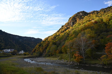 autumn in the mountains