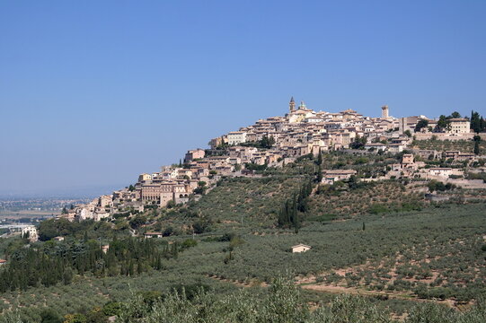 View of Assisi town