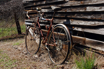 Abandoned Rusty Bicycle