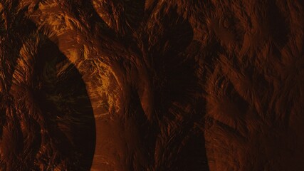 abstract aerial view, abstract cosmic texture, top view of alien planet, texture of th exo planet, abstract texture 3d render