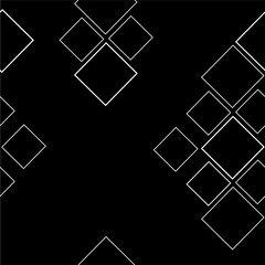 Geometric pattern on a black background