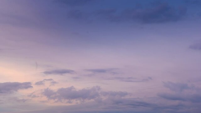 TimeLapse. 4K. Dramatic sunset. Evening sky. nature concept