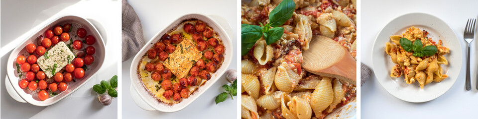 Viral Feta cheese bake pasta recipe