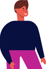 Vaccination against covid. the doctor makes the vaccine to the patient. A poster about the benefits of vaccination. flat vector illustration