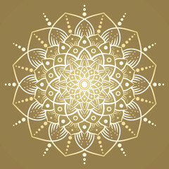 mysterious beautiful hand drawn mandala for meditation, tattoo design oriental or indian, islamic ornament vector illustration. Print for anti stress coloring book