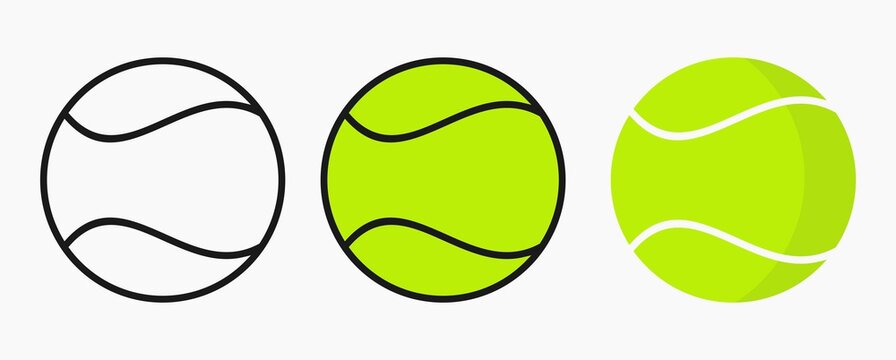 Tennis Ball Vector Art, Icons, and Graphics for Free Download