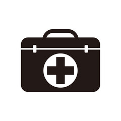 First aid kit icon design template vector illustration