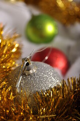 Chirstmas Bulbs and Garland