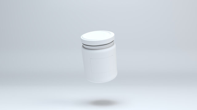 3d Render Object minimal Abstack background isolate