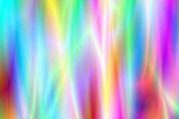 Abstract gradient effect overlapping colorful flowing light