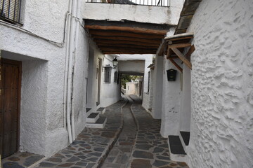 Pueblos blancos en la Alpujarr. Capileira, pampaneira, bubión y lanjarón.