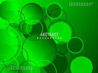 Geometric abstract stylish green modern design pattern background