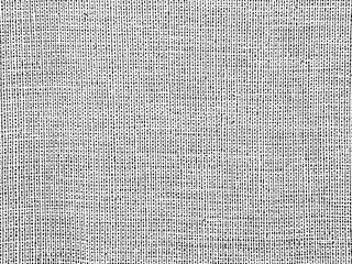 Vector fabric texture. Distressed texture of weaving fabric. Grunge background. Abstract halftone vector illustration.