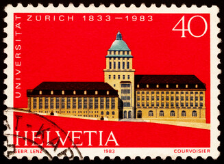 University building in Zurich, Switzerland