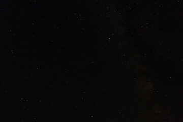 Background of the beautiful night sky with stars