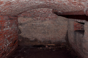 Abandoned palace with a piano in Bratoszewice, Poland 