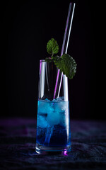 Blauer Longdrink