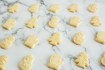 Christmas Shortbread Sugar Cookies