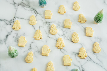 Christmas Shortbread Sugar Cookies
