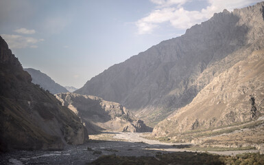Rocky mountains in Georgia 