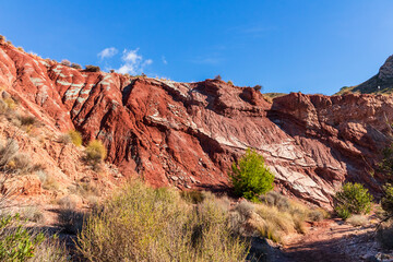 Montnegre Ravine in the term of Xixona (Alicante).