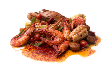 Mariscos estilo Luisiana