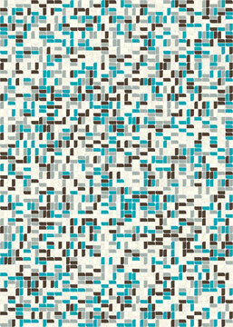 Abstract Geometric Pattern generative computational art illustration © vector_master