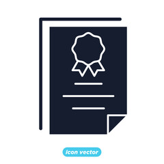 Legal Documents icon. Legal Documents symbol template for graphic and web design collection logo vector illustration