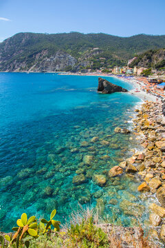 Picturesque coastal village of Monterosso al Mare, Cinque Terre, Italy.