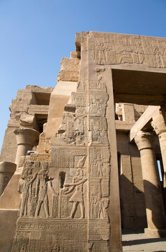 Wall with Reliefs, Temple of Sobek and Haroeris, Kom Ombo, Egypt