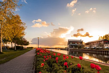 Sonnenuntergang am Achterwasser in Ückeritz © Matthias Pens