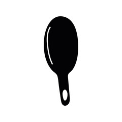 kitchen pan fried utensil silhouette style icon