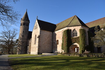 Fototapeta na wymiar Church of Kloster Lorch on the Swabian Alp, Germany