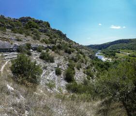 Gorges de Chassezac in Southern France