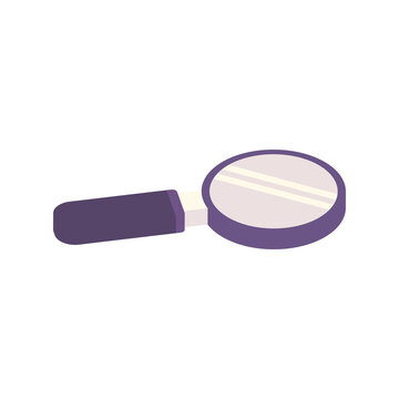 Search Magnifying Glass Isometric Icon