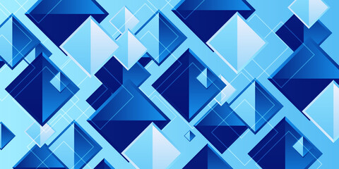 Abstract geometric background dark blue with modern corporate concept. Bright navy blue dynamic abstract vector background with diagonal lines. 3d cover of business presentation banner for sale event