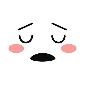Kawaii smile emoticons Japanese emoj