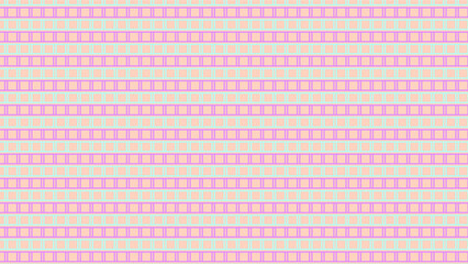 Patrón de cadena abstracta y dinámica en tiras espaciadas con fondo rosa