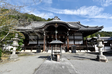 Fototapeta premium 根来寺 光明殿 和歌山県岩出市