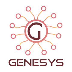 Abstract and modern circle shapes logo with gradient. Usable for business and technology logos. Simple and modern vector logo design template element.