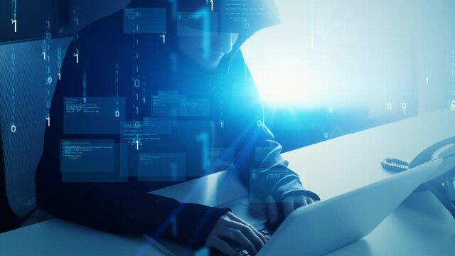 ハッカーイメージ　不正アクセス