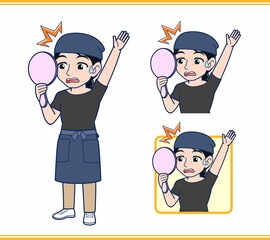 和食レストランの店員