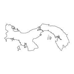 Mapa Panamá 