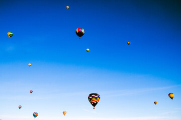 hot air balloons