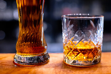 glass of whiskey