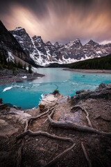 Moraine Lake is rooted in Canadian Tourism as THE iconic spot of the Canadian Rockies.